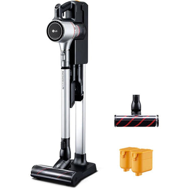 LG CordZero A9 Charge Plus Cordless Stick Vacuum, Matte Silver - Refurbished