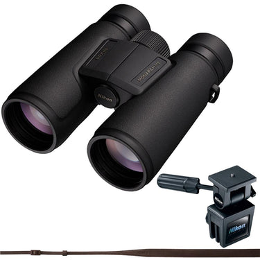 Nikon Monarch M5 10X42 Binoculars with 10x Magnification Power + Mount Pack