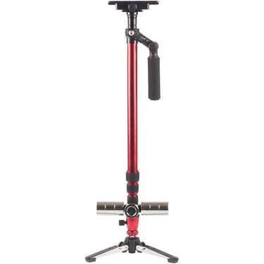 Vivitar ST-6000-RED 59" Video Photo Stabilizer Tripod + Deco Photo Photography Bundle