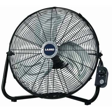 Lasko 2264QM 20-inch Max Performance High Velocity Floor/Wall mount Fan - Black