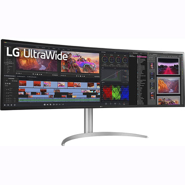LG 49" 32:9 UltraWide Dual QHD Nano IPS Curved Monitor (49WQ95C-W)