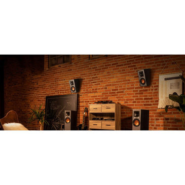 Klipsch R-41SA Powerful Detailed Home Speaker Set of 2 - Black - Open Box