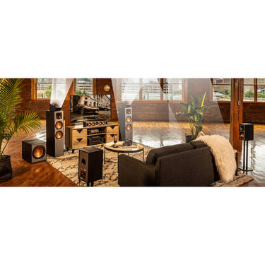 Klipsch R-41SA Powerful Detailed Home Speaker Set of 2 - Black - Open Box