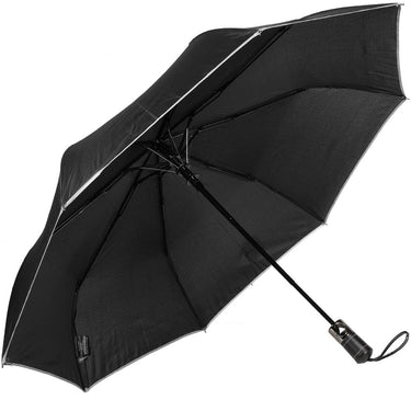 Tahari Collapsible Travel Umbrella Black/White 2 Pack