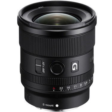 Sony FE 20mm F1.8 G Large Aperture Ultra Wide Angle G Lens w/ Lexar Card + SSD Bundle