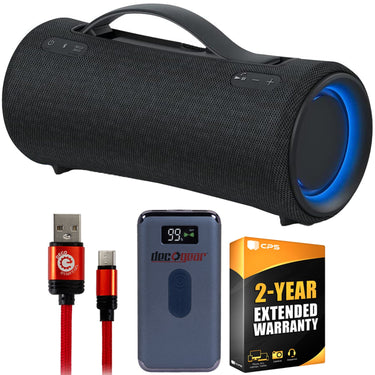 Sony XG300 X-Series Portable Wireless Speaker w/ Power Bank Bundle + 2-Year Warranty