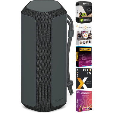 Sony X-Series Portable Wireless Speaker Black + Streaming and Extended Warranty