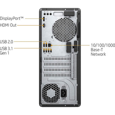 Hewlett Packard ENVY Desktop Computer, Intel Core i5-8400, 256GB SSD Open Box
