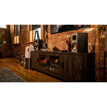 Klipsch R-41PM 2-Way Powered Bluetooth Bookshelf Speakers - Pair (1066251) - Open Box