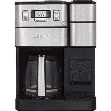 Cuisinart SS-GB1 Coffee Center Grind & Brew Plus + Stainless Steel Ice Cubes + Travel Mug