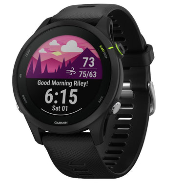 Garmin Forerunner 255 Music GPS Smartwatch Black with 2 Year Extended Warranty
