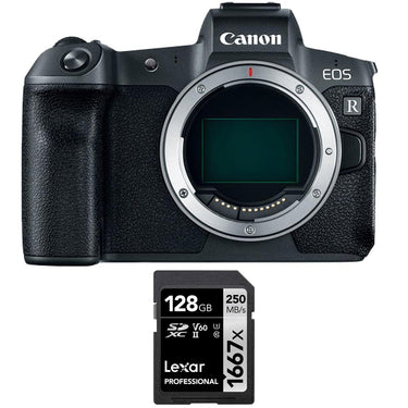 Canon EOS R 30.3MP Mirrorless Full Frame Digital Camera (Body) with Memory Card Bundle