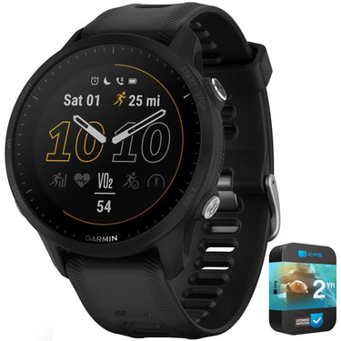 Garmin Forerunner 955 Solar GPS Smartwatch Black with 2 Year Extended Warranty
