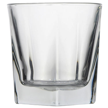 DT Faceted Bourbon Rocks Glasses Set, 12.25 oz. (4 Count)