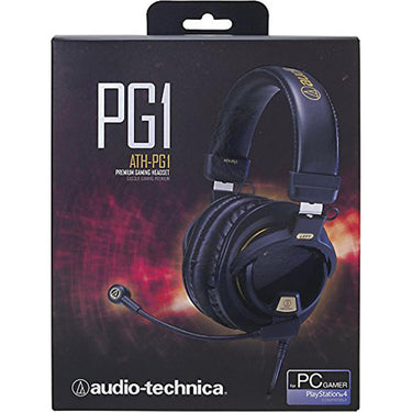 Audio-Technica Closed-Back Premium Gaming Headset with 6-inch Boom Microphone-OPEN BOX