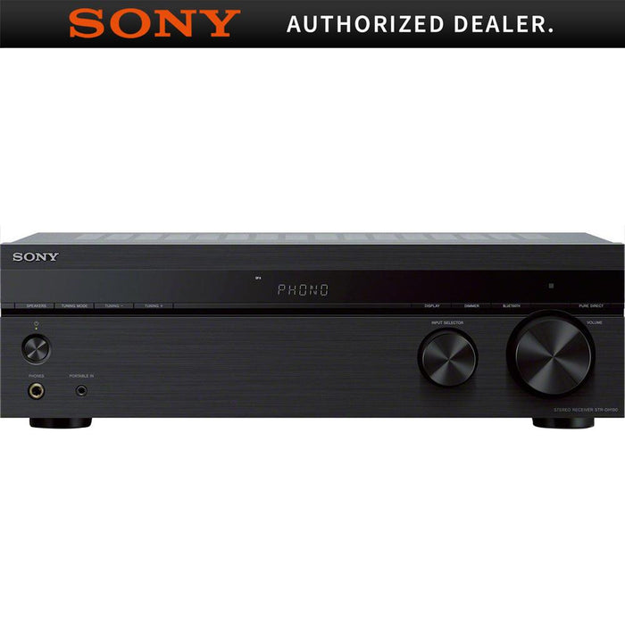 Sony STRDH190 2-Ch Stereo Receiver with Phono Inputs and Bluetooth 2018 - Refurbished