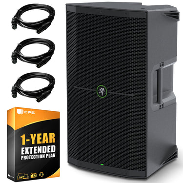 Mackie Thump212 12" 1400W Powered Loudspeaker with 1-Year XLR Bundle