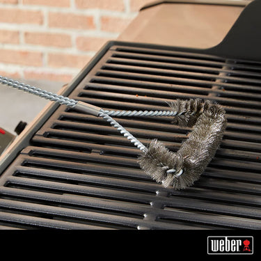 Weber 18-inch Three-Sided Grill Brush - 6278
