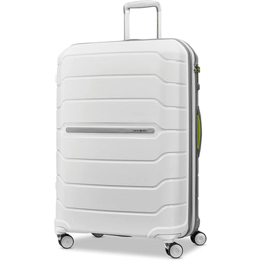 Samsonite Freeform 28" Large Spinner Luggage, White/Grey