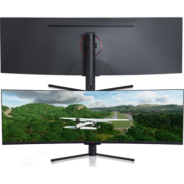 Deco Gear 49" Curved Ultrawide 5K Monitor, 5120x1440, 120Hz, 101% NTSC - Open Box