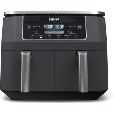 Ninja DZ201 Foodi 6-in-1 8-qt. DualZone 2-Basket Air Fryer - Refurbished