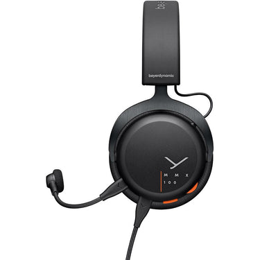 BeyerDynamic MMX 100 Closed Back Analog Gaming Headset, Black w/ Accessory Bundle