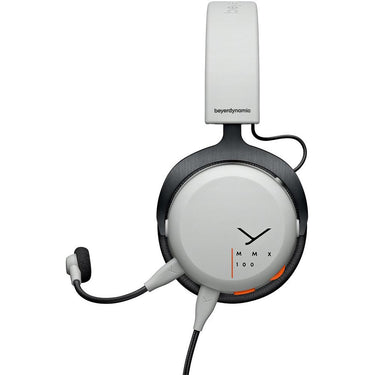 BeyerDynamic MMX 100 Closed Back Analog Gaming Headset, Grey w/ Warranty Bundle