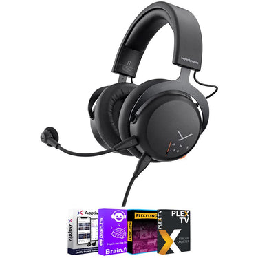 BeyerDynamic MMX 150 Closed Back USB Gaming Headset, Black w/ Software Bundle