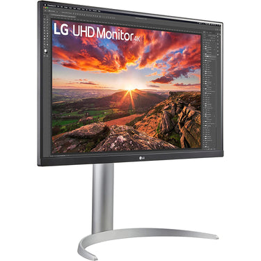 LG 27UP650-W 27" UHD (3840 x 2160) IPS Monitor with VESA DisplayHDR 400