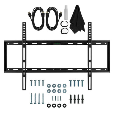 Deco Mount Slim Flat Wall Mount Ultimate Bundle Kit for 32-60 inch TVs