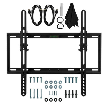 Deco Mount Flat & Tilt Wall Mount Kit Ultimate Bundle for 19-45 inch TVs