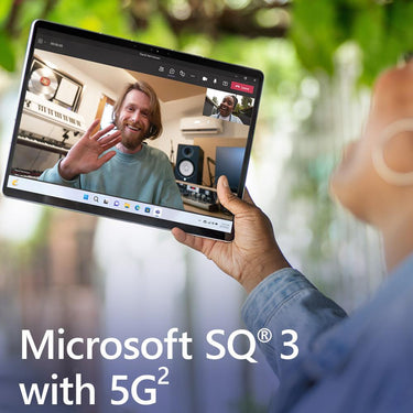 Microsoft Surface Pro 9 with 5G 13" Touch Tablet, Microsoft SQ 3, 16GB/512GB, Platinum