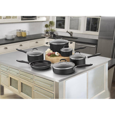 Cuisinart 55-11 Advantage Non-Stick 11-Piece Cookware Set - Black
