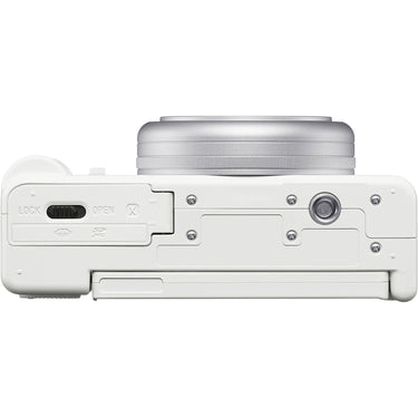 Sony ZV-1F Vlog Camera for Content Creators and Vloggers - White ZV-1F/W