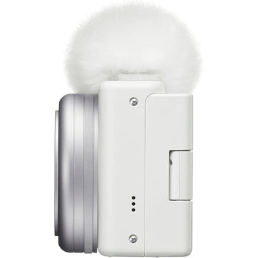 Sony ZV-1F Vlog Camera for Content Creators and Vloggers - White ZV-1F/W