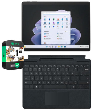 Microsoft Surface Pro 9 13" Tablet i5, 8/256GB, Graphite w/ Keyboard + Extended Protection