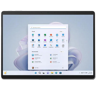 Microsoft Surface Pro 9 13" Tablet i7, 16/1TB, Platinum w/ Keyboard + Extended Protection