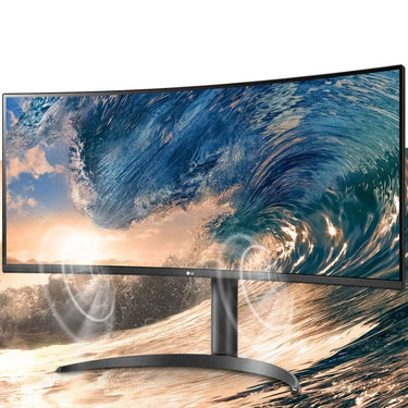 LG 34WP65C-B 34" Curved UltraWide QHD HDR FreeSync Premium Monitor