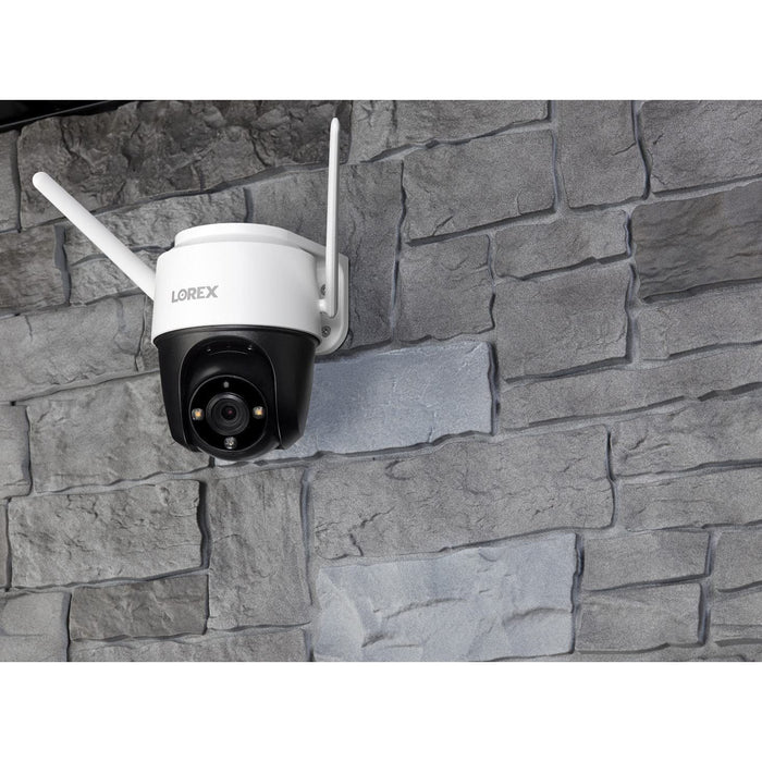 Lorex 2K Pan-Tilt Outdoor Wi-Fi Security Camera with Color Night Vision