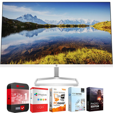 Hewlett Packard M24fwa 24" FHD 1080p 16:9 75Hz FreeSync IPS Monitor + 1 Year Protection Pack