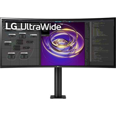 LG 34WP88CN-B 34" 21:9 Curved UltraWide QHD (3440 x 1440) PC Monitor - Open Box