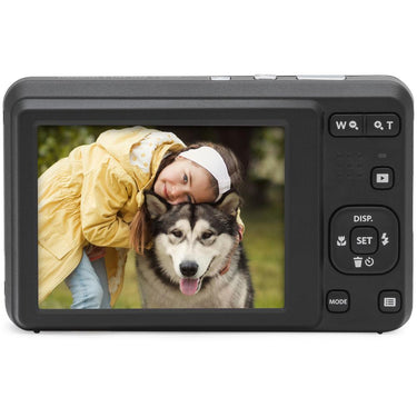 Kodak PIXPRO FZ55 Digital Camera Red with Lexar 64GB Memory Card