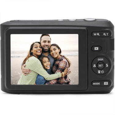 Kodak PIXPRO FZ45 16MP Digital Camera Red with Lexar 64GB Memory Card