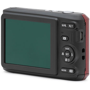 Kodak PIXPRO FZ45 16MP Digital Camera Red with Lexar 64GB Memory Card