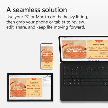 Microsoft 365 Family 15-Month License for 1-6 People (Download)