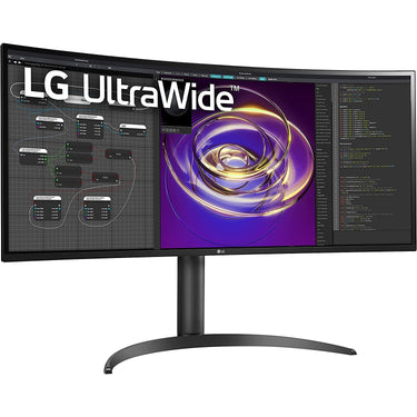 LG 34" Curved 21:9 UltraWide QHD (3440x1440) IPS Display PC Monitor (34WP85CN-B)