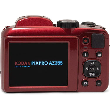 Kodak PIXPRO Astro Zoom AZ255-RD 16MP Digital Camera, 25X Optical Zoom, Red