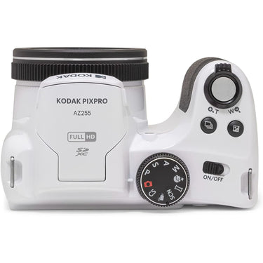 Kodak PIXPRO Astro Zoom AZ255-WH 16MP Digital Camera, 25X Optical Zoom, White