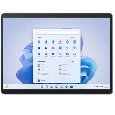 Microsoft Surface Pro 9 13" Tablet i7 16/256GB, Sapphire +Accessories +Extended Protection