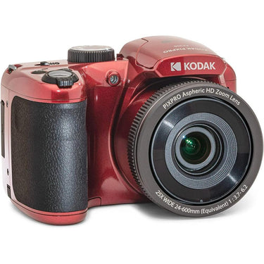 Kodak PIXPRO Astro Zoom 16MP Digital Camera 25X Zoom Red with 32GB Memory Card